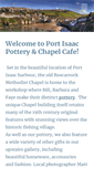 Mobile Screenshot of portisaacpottery.co.uk